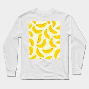 bananas patterns Long Sleeve T-Shirt